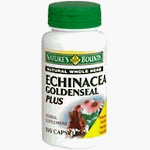 Echinacea with Golden Seal,by Nature's Bounty 100 ea