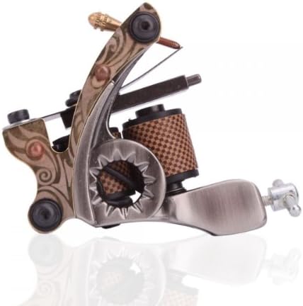 Zeetron New Cast Low-Carbon Steel Liner Shader Tattoo Machine 10 Laps Coils