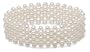 Seven Row Freshwater Cultured Pearl Stretch Bracelet, 7"