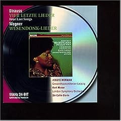 Vier letzte Lieder (R. Strauss), Wesendonk-Lieder (R. Wagner)