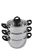 Swift style61 3 Tier Steamer and Lid, 18cm