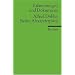 Erl�uterungen und Dokumente zu Alfred D�blin: Berlin Alexanderplatz