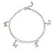 Search : The Puppy Dog CZ Sterling Silver Anklet