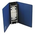 Wilson Jones Large Capacity Hanging Vinyl Binder, 3 Inches Capacity, 11 x 8.5 Inches Sheet Size, Blue (W365-49BL)