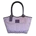 COACH SIGNATURE JACQUARD BLEECKER TOTE HANDBAG LILAC PURPLE 14385