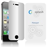 splash Masque Screen Protector Film (Mirror) for iPhone 4 4G (3-Pack)