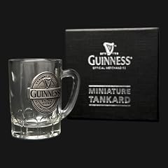 Guiness Mini Tankard Pewter Label
