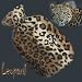 migraine46 - Leopard Print Plushie Hot Water Bottle Made in