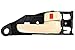 PT Auto Warehouse TO-2219E-FR - Interior Inside Door Handle, Ivory - Front Right Passenger Side, Replaces 69205-06020-A0