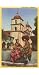 Fiesta Days in California, Couple in Spanish Costumes, Mission Places Art Poster Print, 11x17