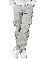 Match Men's Retro Casual Cargo Trousers #3357