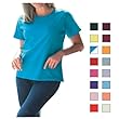 LAT - Ladies Combed Ringspun Cotton Scoop Neck T-Shirt (3580)