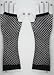 Black Net Girls Diva Gloves