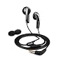 Sennheiser MX 660 Black Earbuds with Volume Control and Cable Winder (Black)