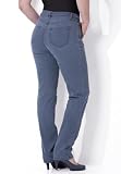 Roamans Plus Size Tall Ultimate Straight Leg Jeans with Invisible Stretch by Denim 24/7
