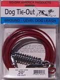 20' Large Dog Tie Out Cable Leash