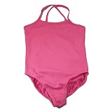 Girls Hot Pink Sleeveless Ballet Dance Gymnastics Leotard (8)