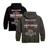 Harley-Davidson® Men's Oil Can Hooded Sweatshirt