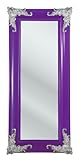 Kare Design Spiegel Ornament Shiny 180x80cm in vielen bunten Farben (lila)