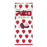 Meiji - Apollo Strawberry Chocolate Candy 1.69 Oz.
