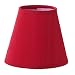 Red Silk Chandelier Shade