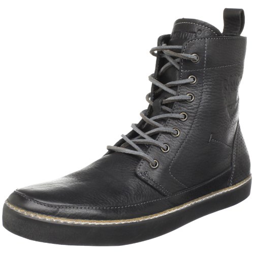 Blackstone Men's AM07 High Top Sneaker,Black,48 EU(15-15.5 M US)