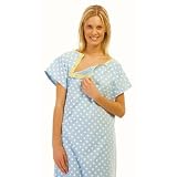 Nicole Gownie in Blue / White Dot