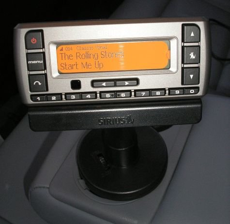 Cup Holder Car Mount for Sirius Sportster StarMate Stratus 5 4 3 Stiletto S50 Orbiter Radio.