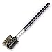TOOGOO(R) Eyelash Extension Eyebrow Eye Brow Make Up Comestic Comb Brush Wood Handle