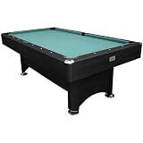 Minnesota Fats 7' MFT150 Billiard Table with Conversion Table Top - Black