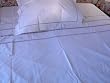 Designer Luxury Drawnwork Duvet + Euro Sham