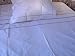 Designer Luxury Drawnwork Duvet + Euro Sham