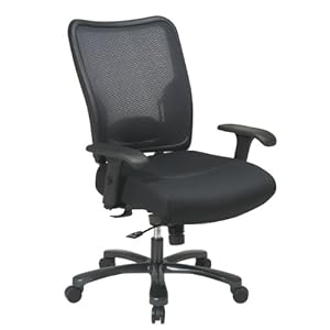 Big and Tall Ergonomic Chair with Air Grid Back and Mesh Seat Big and Tall Ergonomic Chair with Air Grid Back and Mesh Seat