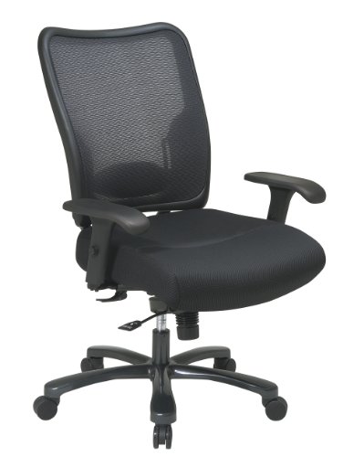 Office Star Double AirGrid Back and Mesh Seat Ergonomic Chair On Sale
