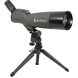 Barska BlackBlackhawk 20-60x80 Waterproof Angled Spotting Scope w/Tripod, Soft Carry Case & Premium Hard Case