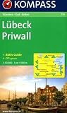 L&uuml;beck, Priwall 1: 50 000: Wanderkarte mit Kurzf&uuml;hrer und Rad- und Reitwegen - GPS-genau - 