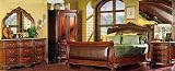 Cherry Finish California King Bedroom Set