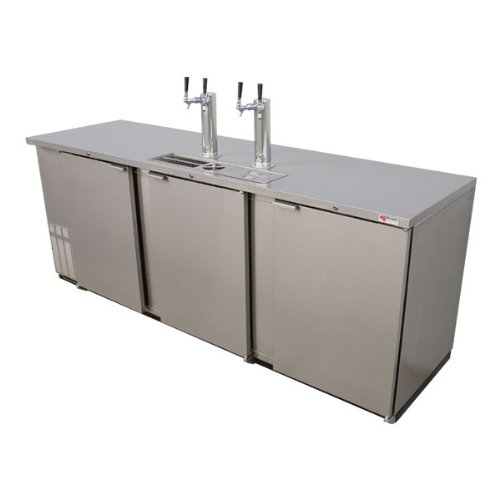 Direct Draw 5 Keg Refrigerator in Stainless Steel with Glass Rinser Find Discount hoangnam11413