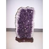 Custom Amethyst Druze On Woodbase
