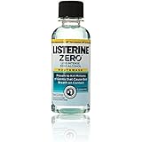 Listerine Antiseptic Zero Cavity Mouthwash, Clean Mint, 3.2 Ounce 
 (Pack of 12)