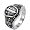 6MM Polished Stainless Steel Biker Ring with a Sword on shield in Center