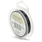 Artistic Wire 28-Gauge Black Wire, 40-Yards ~ Beadalon