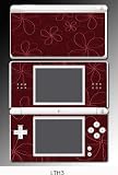 Floral Flower design pretty SKIN 3 for Nintendo DS Lite