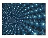 Mandelbrot Galaxy Decorative Art Photographic Poster Print by Vicky Brago-Mitchell, 20x16