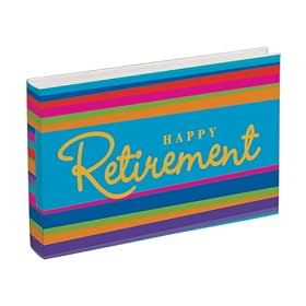 Retirement Stripes Photo Album 1pc
