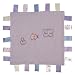 Slumbertag Baby Comfort Tag Blanket Lilac Butterfly