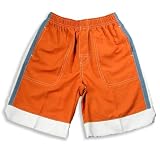Dogwood - Toddler Boys Pull On Short, Orange, Blue Grey, White