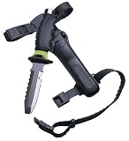 Sporting Goods : Barracuda Stainless Steel Blunt Tip Scuba Dive Diving and Snorkeling Knife