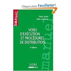 Voies d'ex�cution et proc�dures de distribution