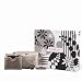 Fiorelli Gift Set - Cosmetic Purse, Keyring and Mirror with pouch